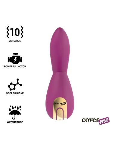 COVERME CLITORAL SUCCION & VIBRADOR POTENTE G-SPOT RUSH