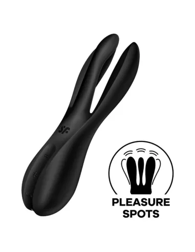 SATISFYER THREESOME 2 VIBRADOR - NEGRO