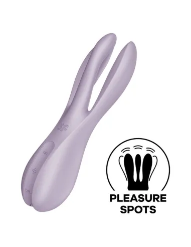 SATISFYER THREESOME 2 VIBRADOR - VIOLETA