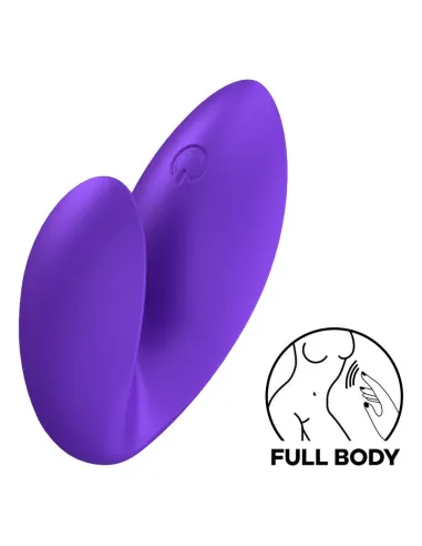 SATISFYER LOVE RIOT VIBRADOR DEDAL - MORADO