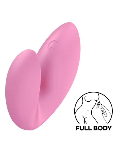 SATISFYER LOVE RIOT VIBRADOR DEDAL - ROSA