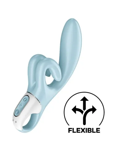 SATISFYER TOUCH ME VIBRADOR RABBIT - AZUL