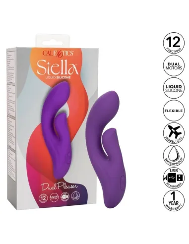 CALIFORNIA EXOTICS STELLA DUAL PLEASER VIOLETA