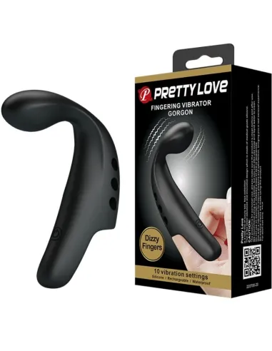 PRETTY LOVE - DEDAL VIBRADOR GORGON NEGRO