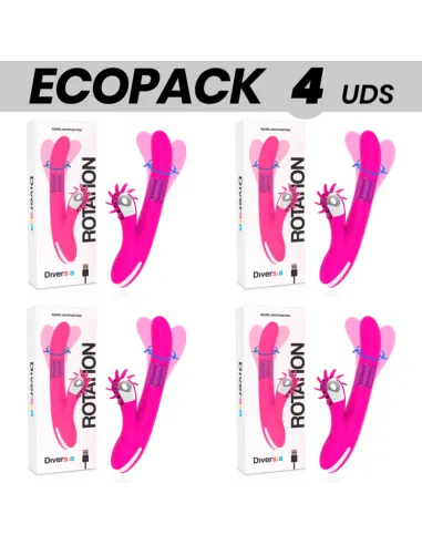 ECOPACK 4 UDS - DIVERSIA BUNNY ROTATION 24 CM