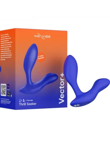 WE-VIBE - VECTOR+ MASAJEADOR DE PRÓSTATA AZUL