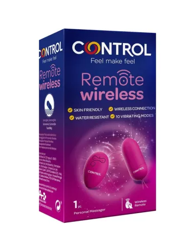 CONTROL - MASAJEADOR PERSONAL CONTROL REMOTO WIRELESS