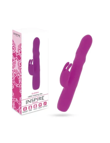 Vibrador Rabbit Rotador Lila Inspire Glenna