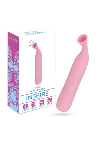 Vibrador Inspire Suction Saige Estimulador Rosa