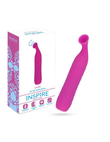 Vibrador Inspire Suction Saige Estimulador Lila