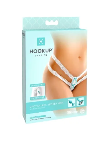 HOOK UP CROTHLESS SECRET GEM ONE SIZE