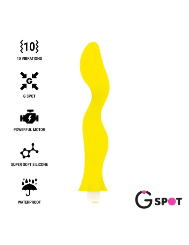 G-SPOT GAVYN VIBRADOR PUNTO G AMARILLO