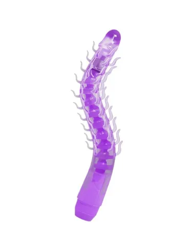 DILDO LILA 23.5 CM VIBRADOR FLEXI VIBE SENSUAL SPINE BENDABLE