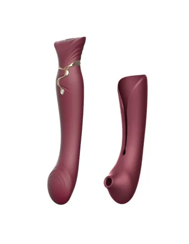 ZALO - QUEEN SET PULSE WAVE CLIT STIM ROJO