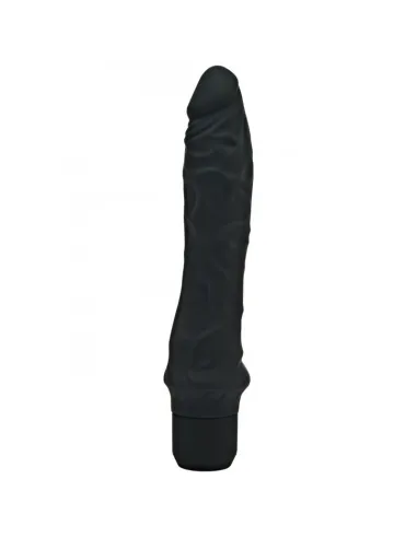 GET REAL VIBRADOR REALISTICO NEGRO 25 CM