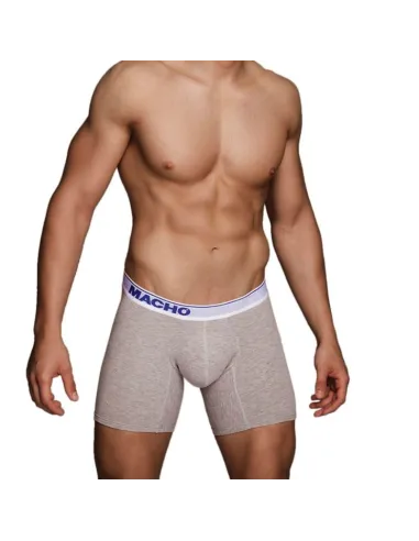 BOXER LARGO GRIS TALLA S