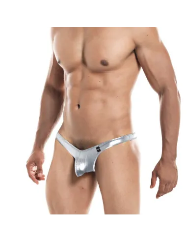 Compra Tanga Con Push Up Plateado L Cut4Men al Mejor Precio