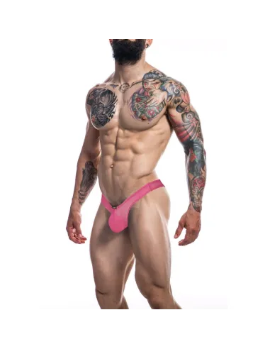 CUT4MEN - TANGA CON REALCE FUCSIA S