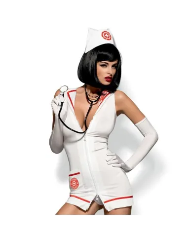 ERGENCY DRESS WITH STEHOSCOPE S/M OBSESSIVE AL MEJOR PRECIO EN SEDUCCIONYPLACER.COM