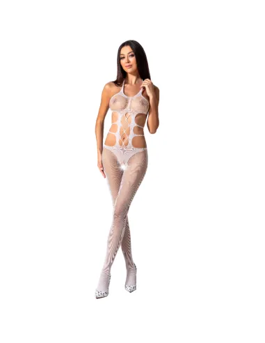 Compra Bodystocking Blanco Talla Unica Passion Woman Bs084 al Mejor Precio