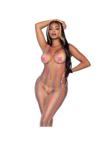 Compra Bodystocking Arcoiris Talla Unica Leg Avenue al Mejor Precio