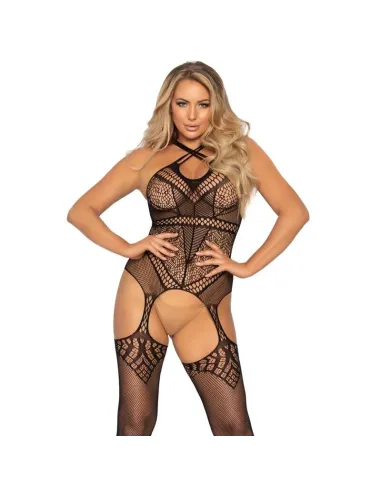 Compra Bodystocking Con Tirantas Talla Unica Leg Avenue al Mejor Precio