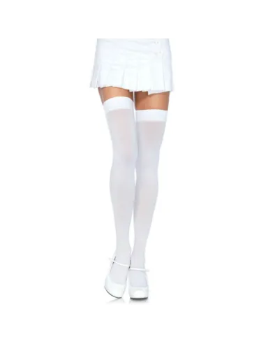 MEDIAS OPACAS BLANCO LEG AVENUE AL MEJOR PRECIO EN SEDUCCIONYPLACER.COM