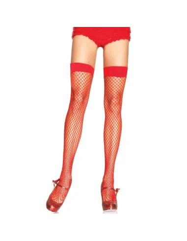 MEDIAS EN RED ROJAS TALLA UNICA LEG AVENUE AL MEJOR PRECIO EN SEDUCCIONYPLACER.COM