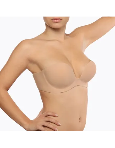 Sujetador Copa B Bye Bra Gala Nude