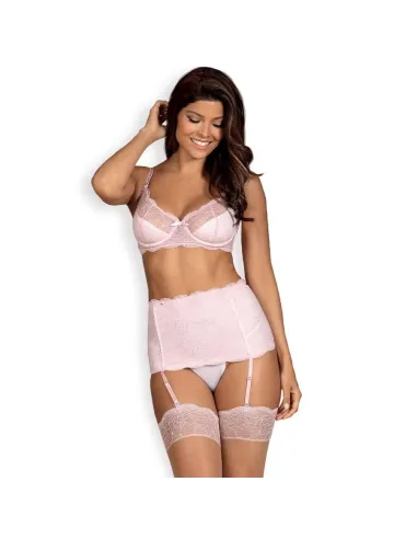 GIRLLY SET TRES PIEZAS L/XL OBSESSIVE AL MEJOR PRECIO EN SEDUCCIONYPLACER.COM