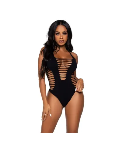 LEG AVENUE BODY TANGA RACERBACK TALLA UNICA - NEGRO