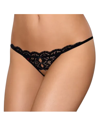 831-THC-1 TANGA CON ABERTURA L/XL OBSESSIVE AL MEJOR PRECIO EN SEDUCCIONYPLACER.COM