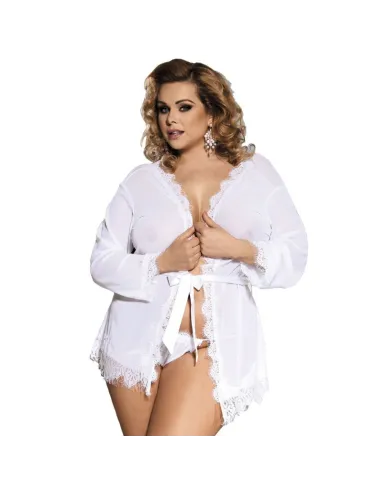 OFERTA: Subblime Queen Plus Babydoll Manga Larga Blanco