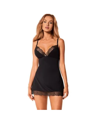 OBSESSIVE - BELLA ROU CHEMISE & TANGA M/L