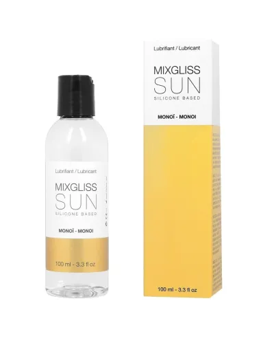 MIXGLISS BASED LUBRICANTE BASE SILICONA ÁROMA MONOI 100ML