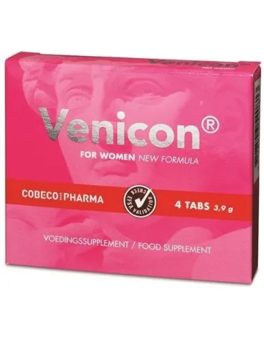 COBECO VENICON SUPLEMENTO LIBIDO MUJER 4CAP