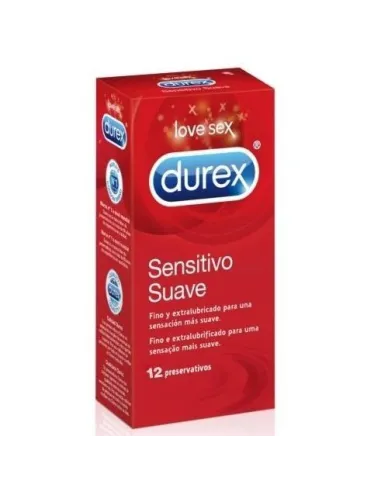 DUREX SENSITIVO SUAVE 12 UDS