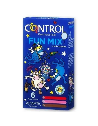 CONTROL FEEL FUN MIX KUKUXUMUSU 6 UDS