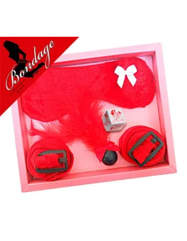 KIT ANTIFAZ BONDAGE ROJO INEDIT