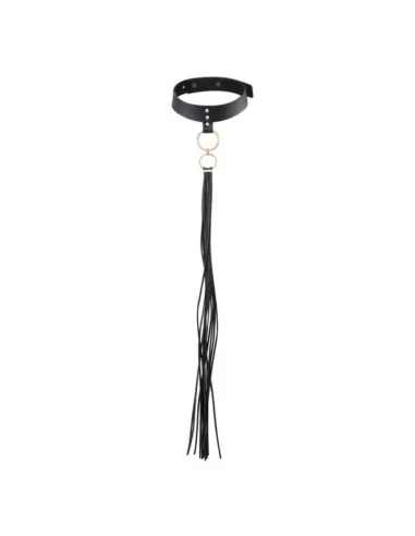 BIJOUX INDISCRETS MAZE COLLAR CON FLECOS NEGRO