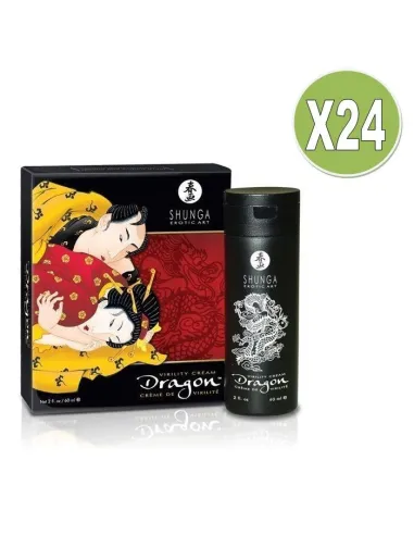 SHUNGA DRAGON CREMA POTENCIADORA DE LA ERECCION (X 24UDS)