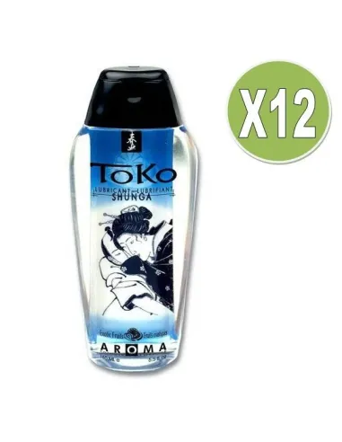 SHUNGA TOKO AROMA LUBRICANTE FRUTAS EXOTICAS (X 12 UDS)