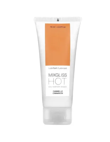 MIXGLISS LUBRICANTE EFECTO CALOR SABOR A CANELA 70ML