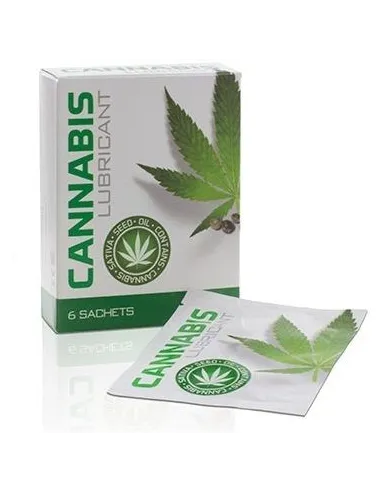 COBECO LUBRICANTE CANNABIS PACK 6 MONODOSIS