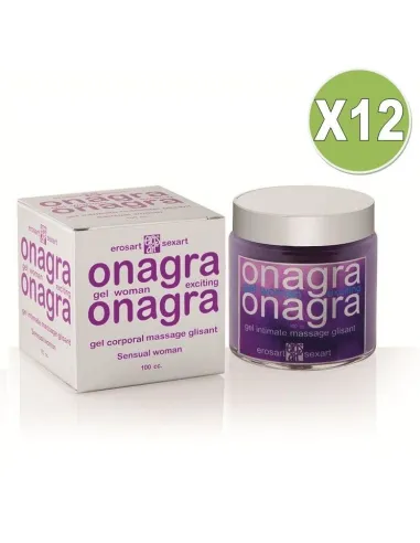 GEL ONAGRA WOMAN POTENCIADOR 100 CC 12 UNIDADES