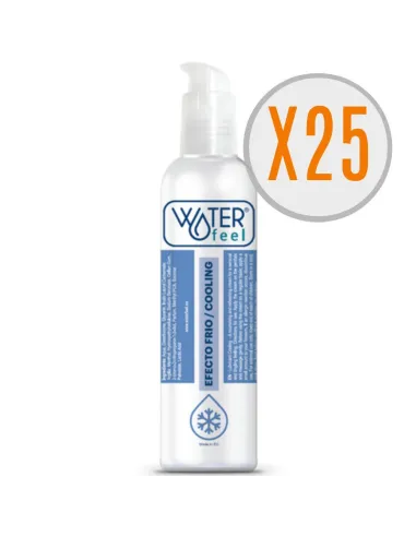 Compra Lubricante Efecto Frio 150Ml Pack 25 Uds Waterfeel al Mejor Precio